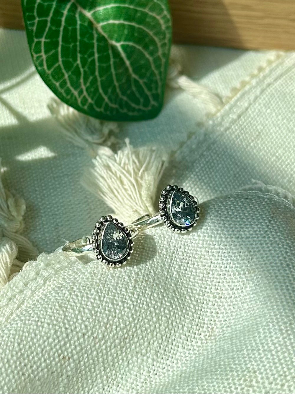 Nirmala • நிர்மலா • 925 Silver Toe Rings