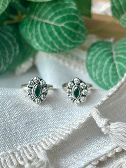 Devika • தேவிகா • 925 Silver Toe Rings