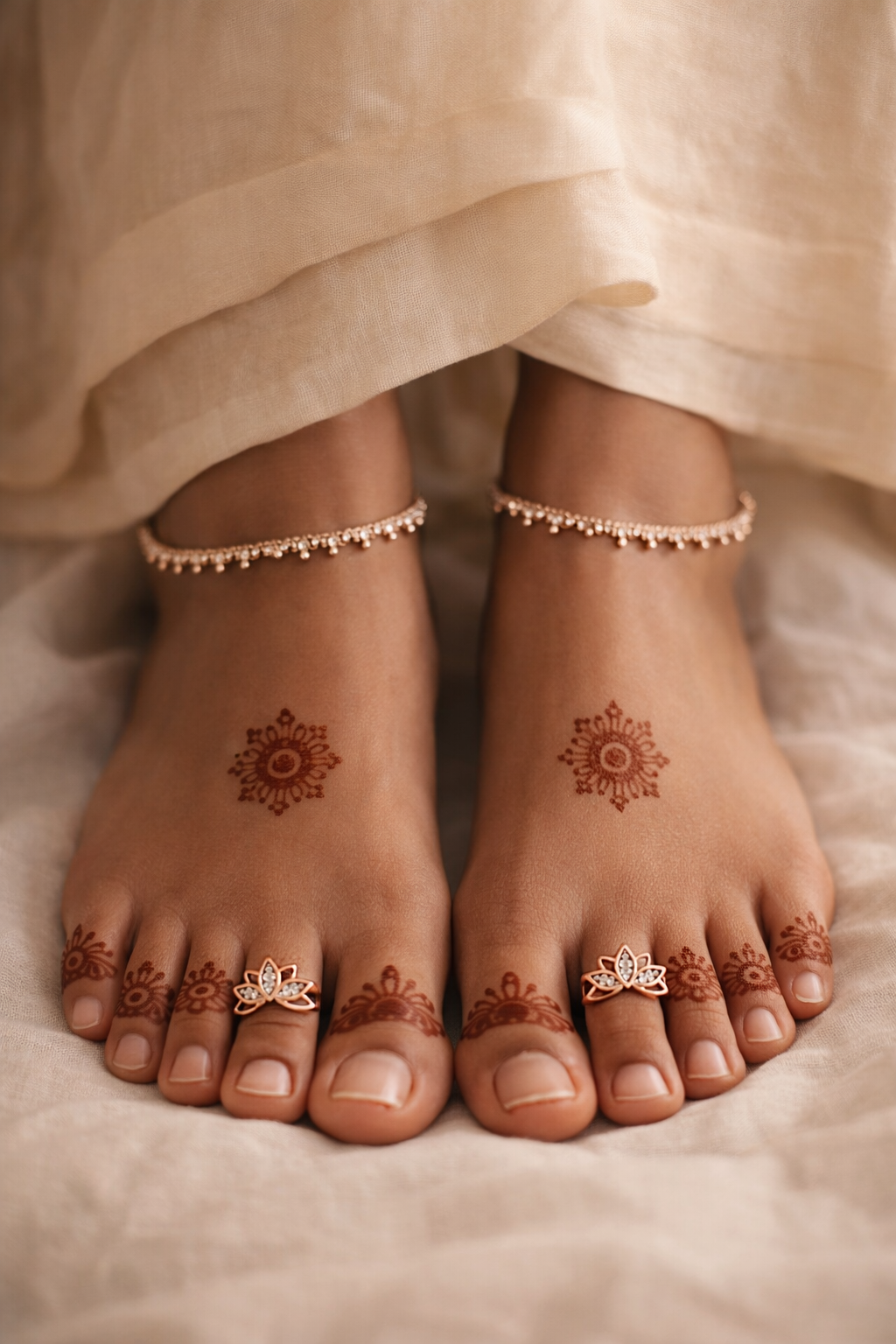 Padhmini • பத்மினி • 925 Silver Toe Rings