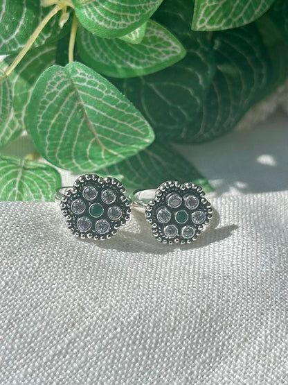 Chandramathi • சந்திரமதி • 925 Silver Toe Rings