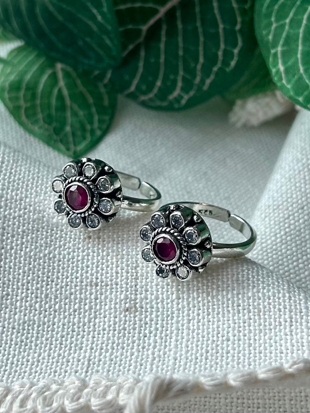 Sowmya • சௌம்யா • 925 Silver Toe Rings