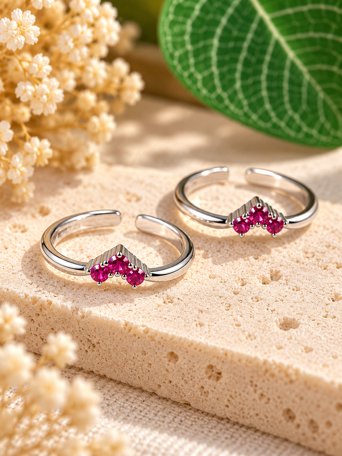 Veyra • வேய்ரா • 925 Silver Toe Rings