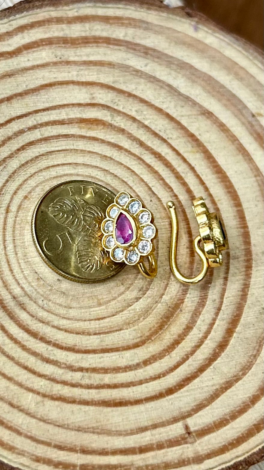 Aanya • ஆன்யா • Naasika 925 Silver Nose Pins