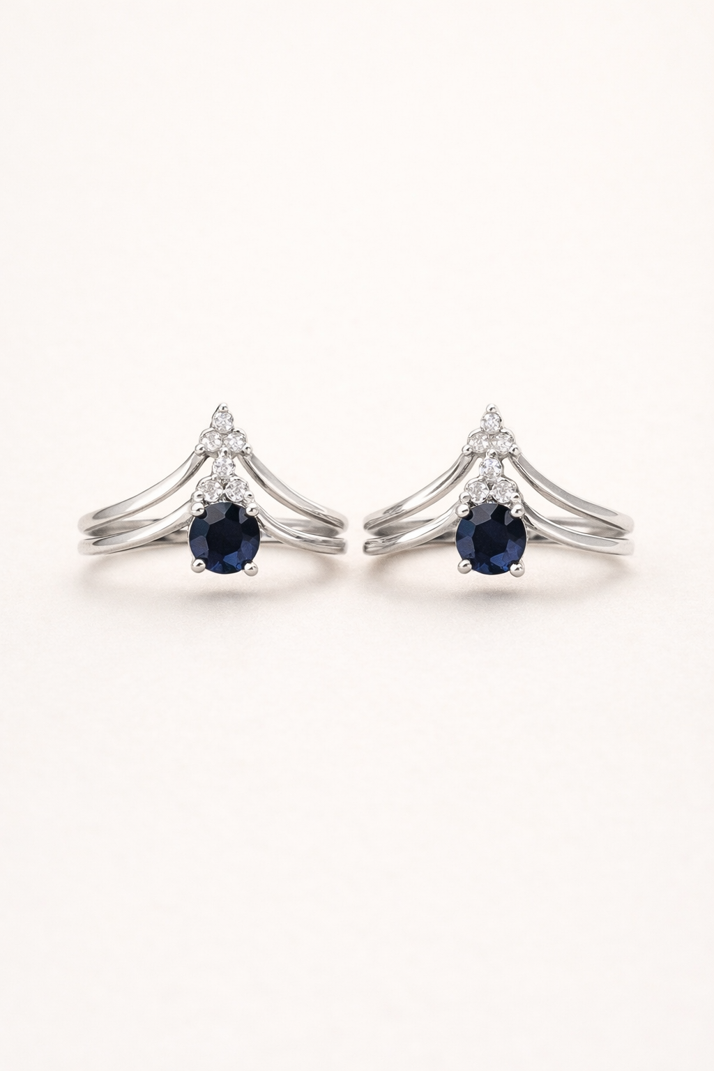 Vaanmathi • வாண்மதி • 925 Silver Toe Rings