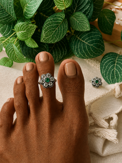 Malliswari • மல்லீஸ்வரி • 925 Silver Toe Rings