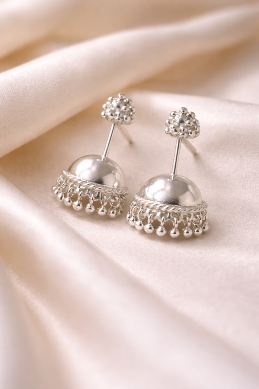 Tara தாரா Classic Silver Jumkha Koppu