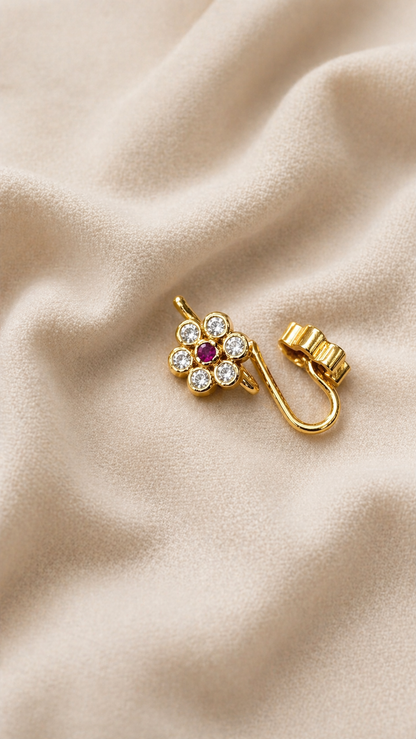 Poomini • பூமினி • 925 Silver Nose Pin