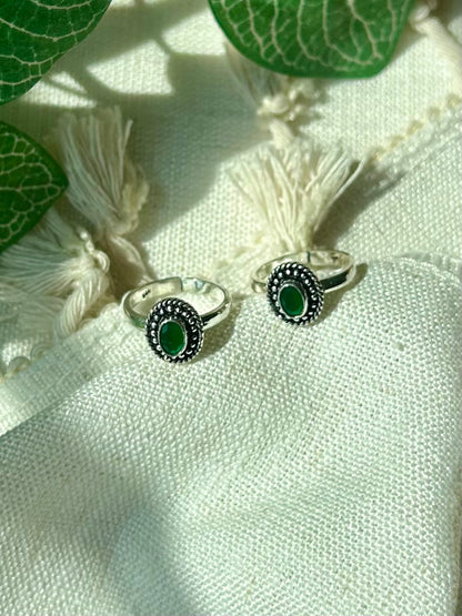 Meenakshi • மீனாட்சி • 925 Silver Toe Rings