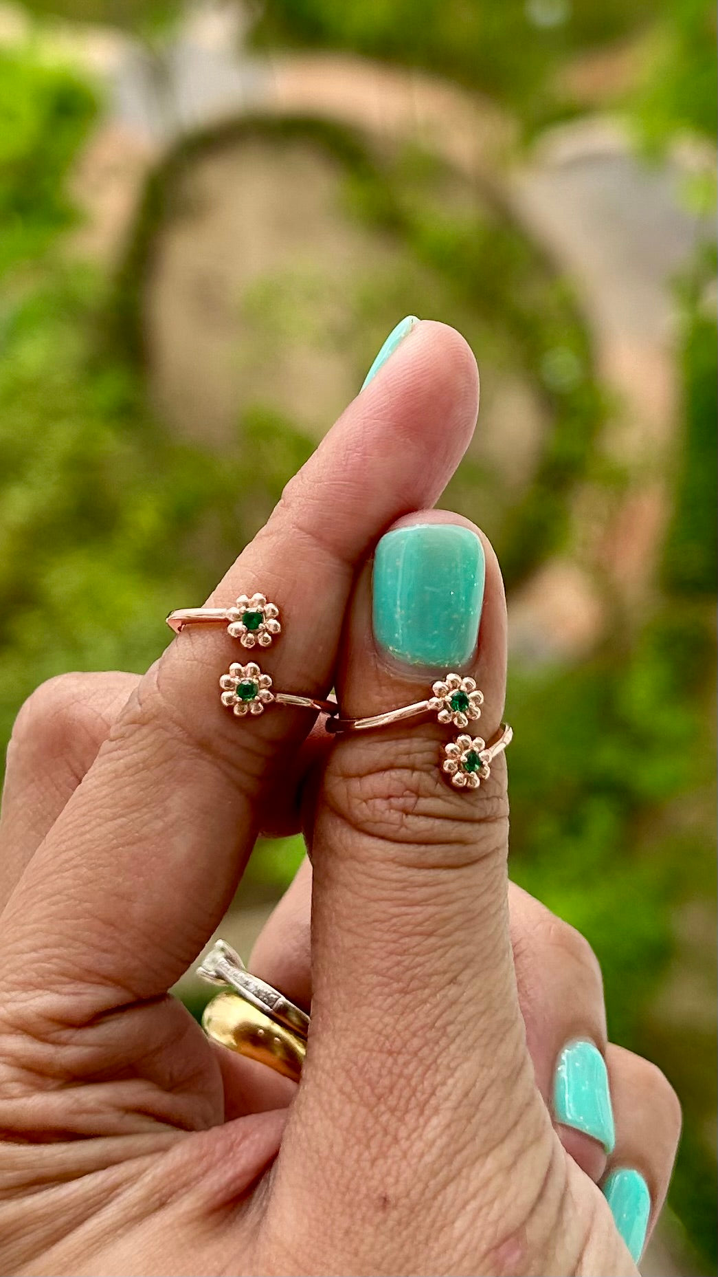 Poovizhi • பூவிழி • 925 Silver Toe Rings