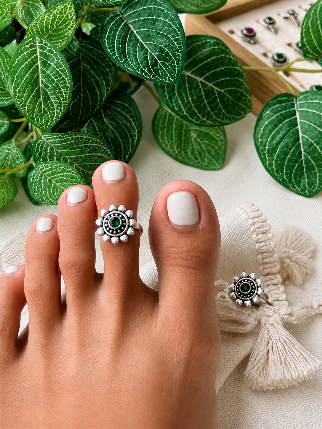 Samandhi • Marigold Toe Ring • 925 Silver