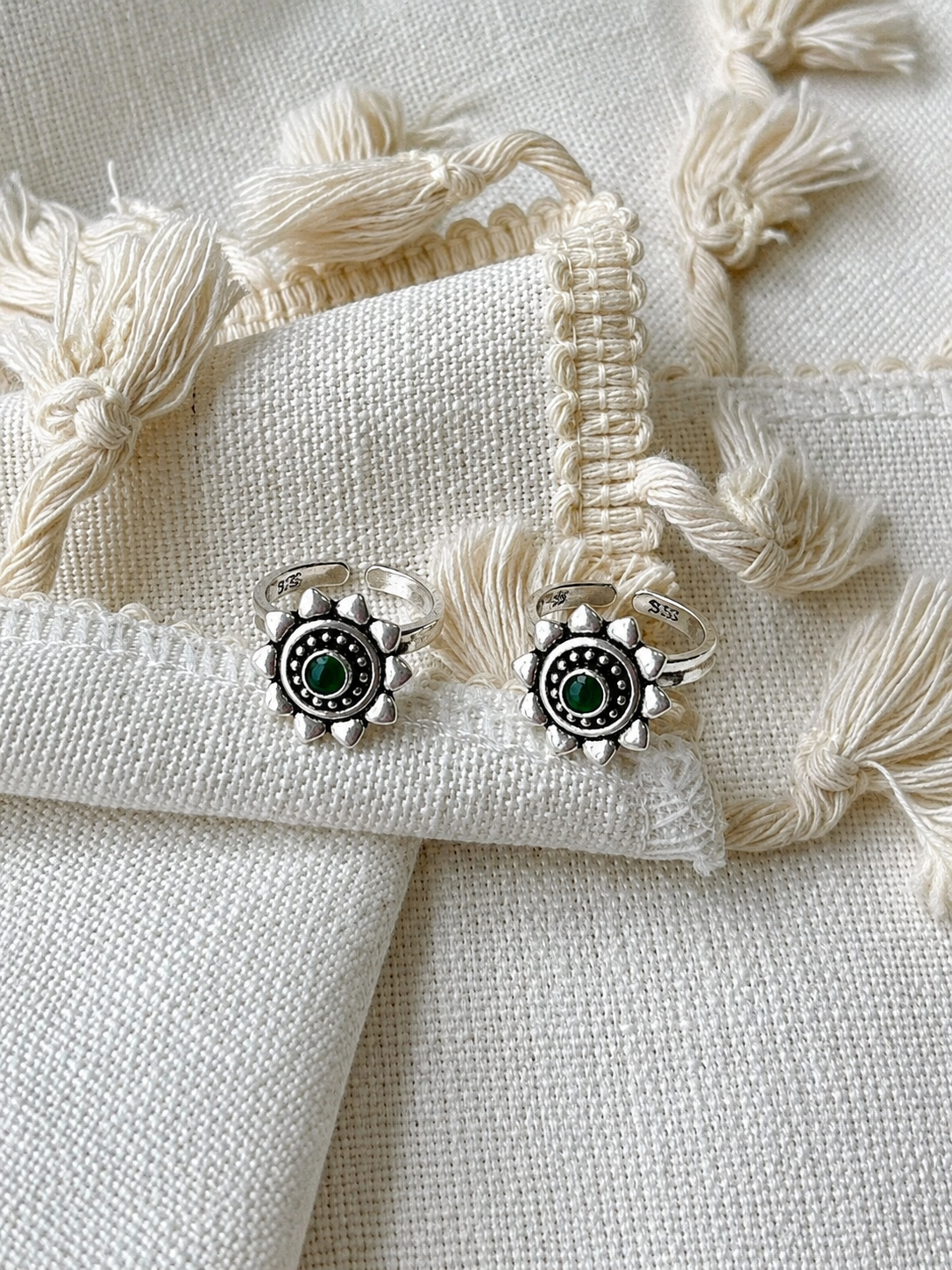 Samandhi • Marigold Toe Ring • 925 Silver