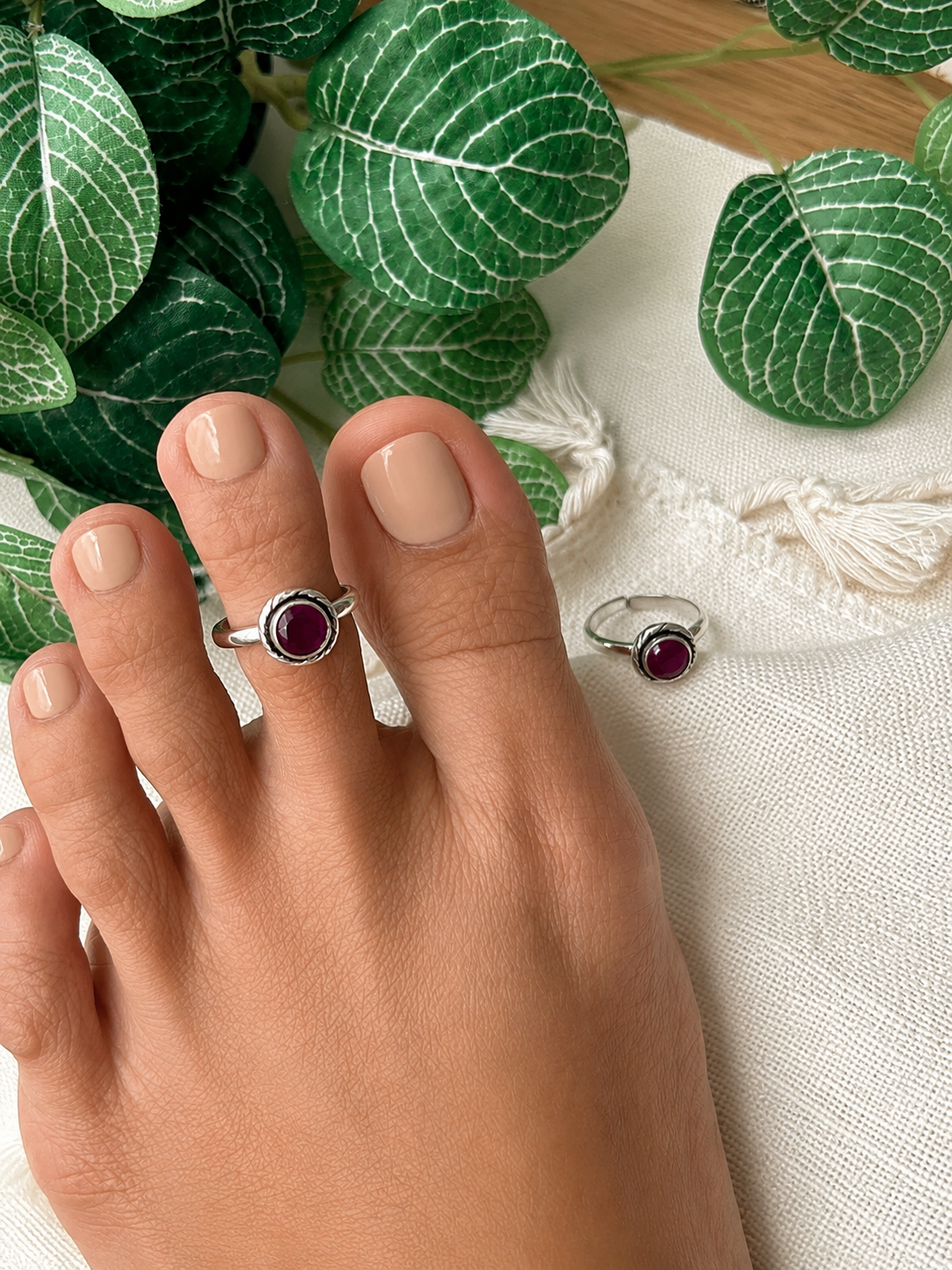 Vimala • விமலா • 925 Silver Toe Rings