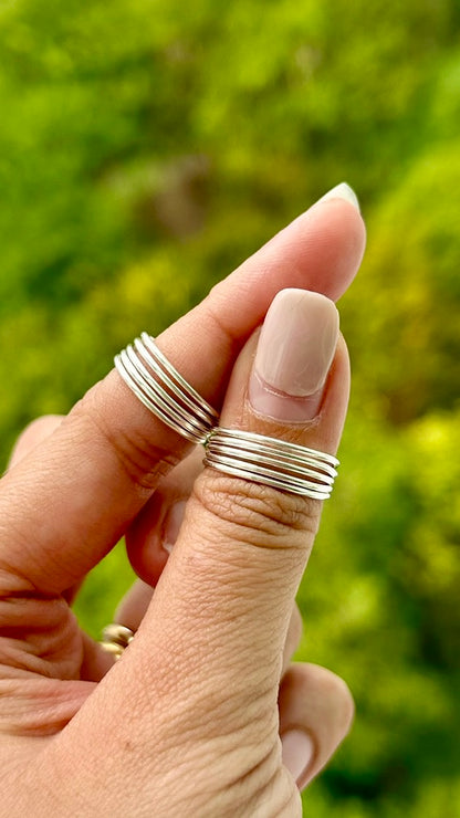 சுழலி, Suzhali - 925 Spiral Silver Metti