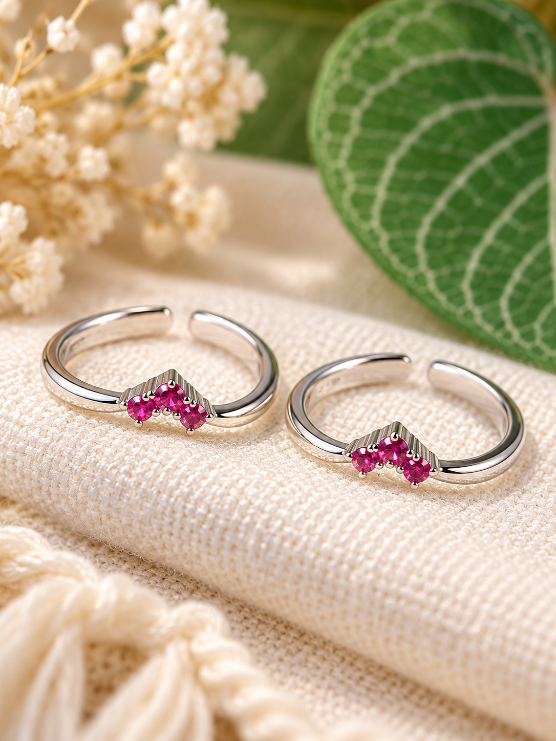Veyra • வேய்ரா • 925 Silver Toe Rings