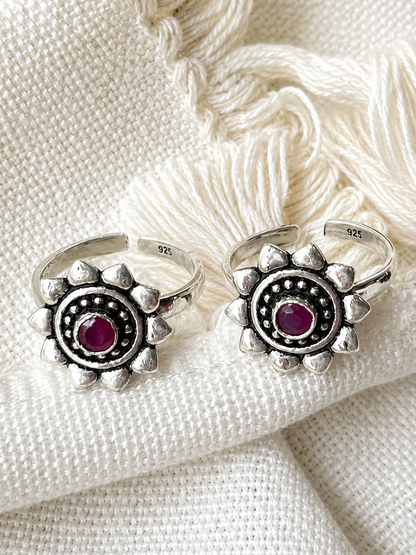 Samandhi • Marigold Toe Ring • 925 Silver