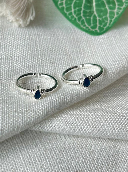 Leela • லீலா • 925 Silver Toe Rings