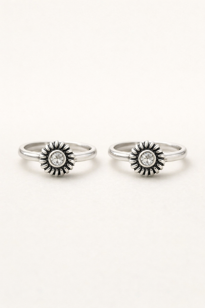 Nilaani • நிலானி • 925 Silver Toe Rings