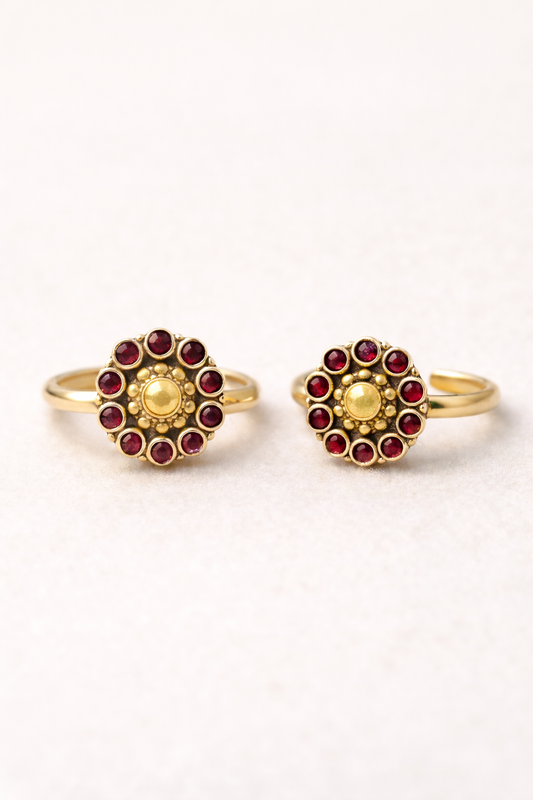 Raanimani • ராணிமணி • 925 Silver Toe Rings