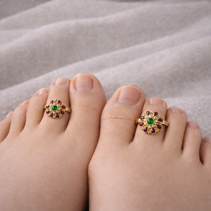 Arundhathi • அருந்ததி • 925 Silver Toe Rings