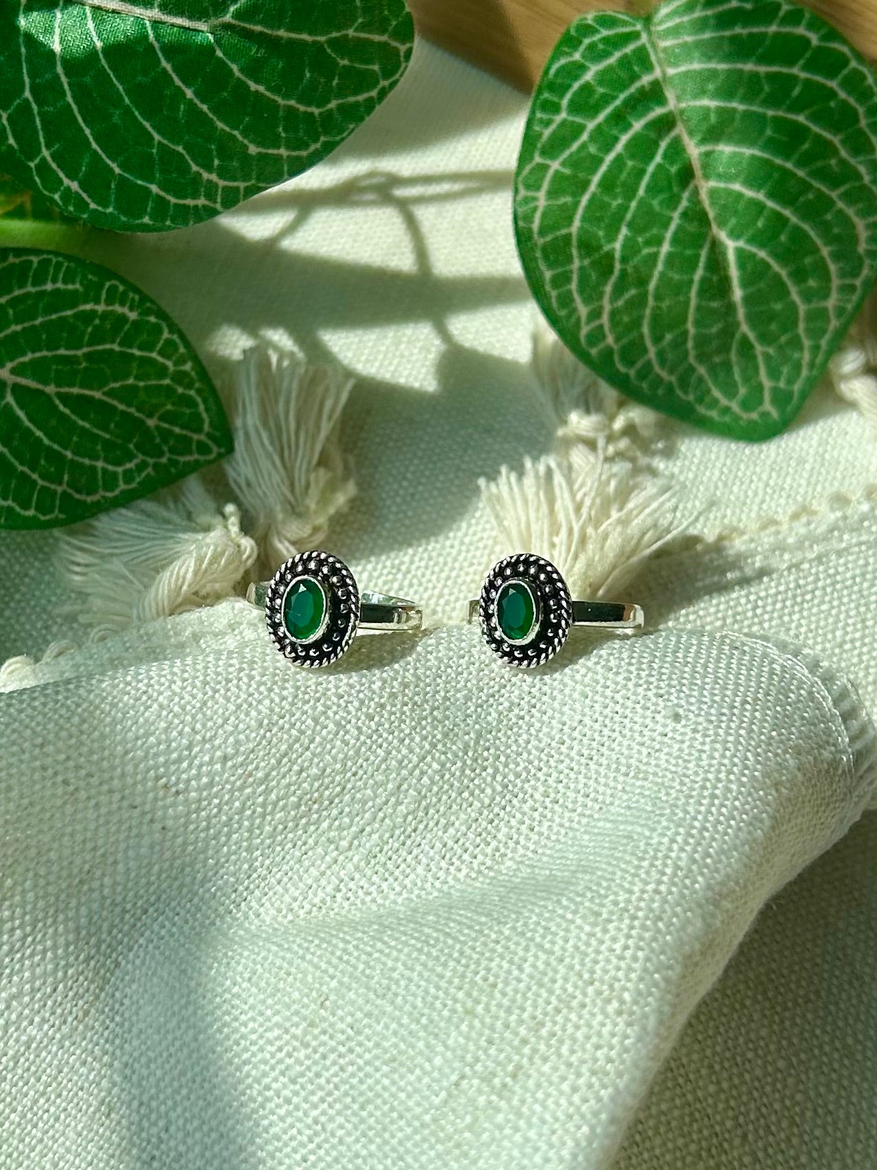 Meenakshi • மீனாட்சி • 925 Silver Toe Rings