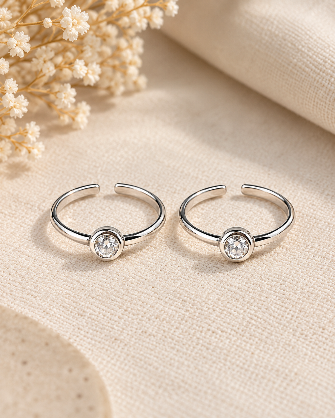Aira • ஐரா • 925 Silver Toe Rings