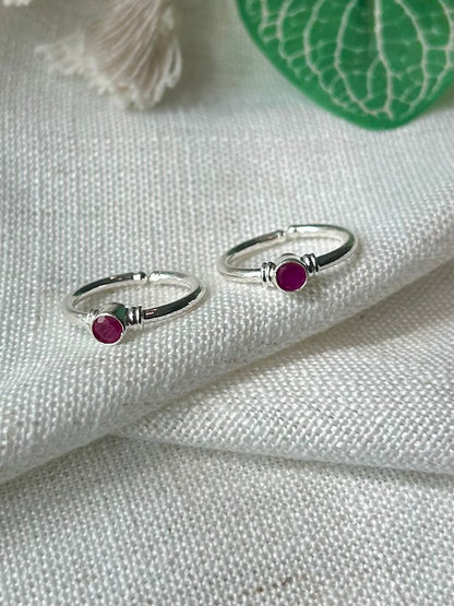 Meera • மீரா • 925 Silver Toe Rings