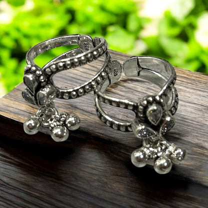 Vellimani • வெள்ளிமணி • 925 Silver Toe Rings