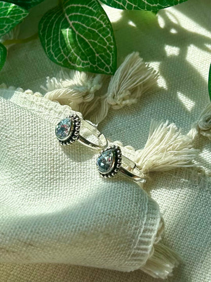 Nirmala • நிர்மலா • 925 Silver Toe Rings