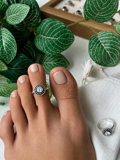 Mridula • மிருதுலா • 925 Silver Toe Rings