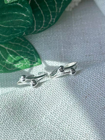 Sneha • ஸ்நேகா • 925 Silver Toe Rings