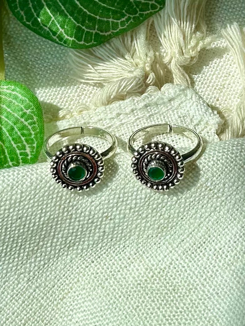 Shakthi • சக்தி • 925 Silver Toe Rings