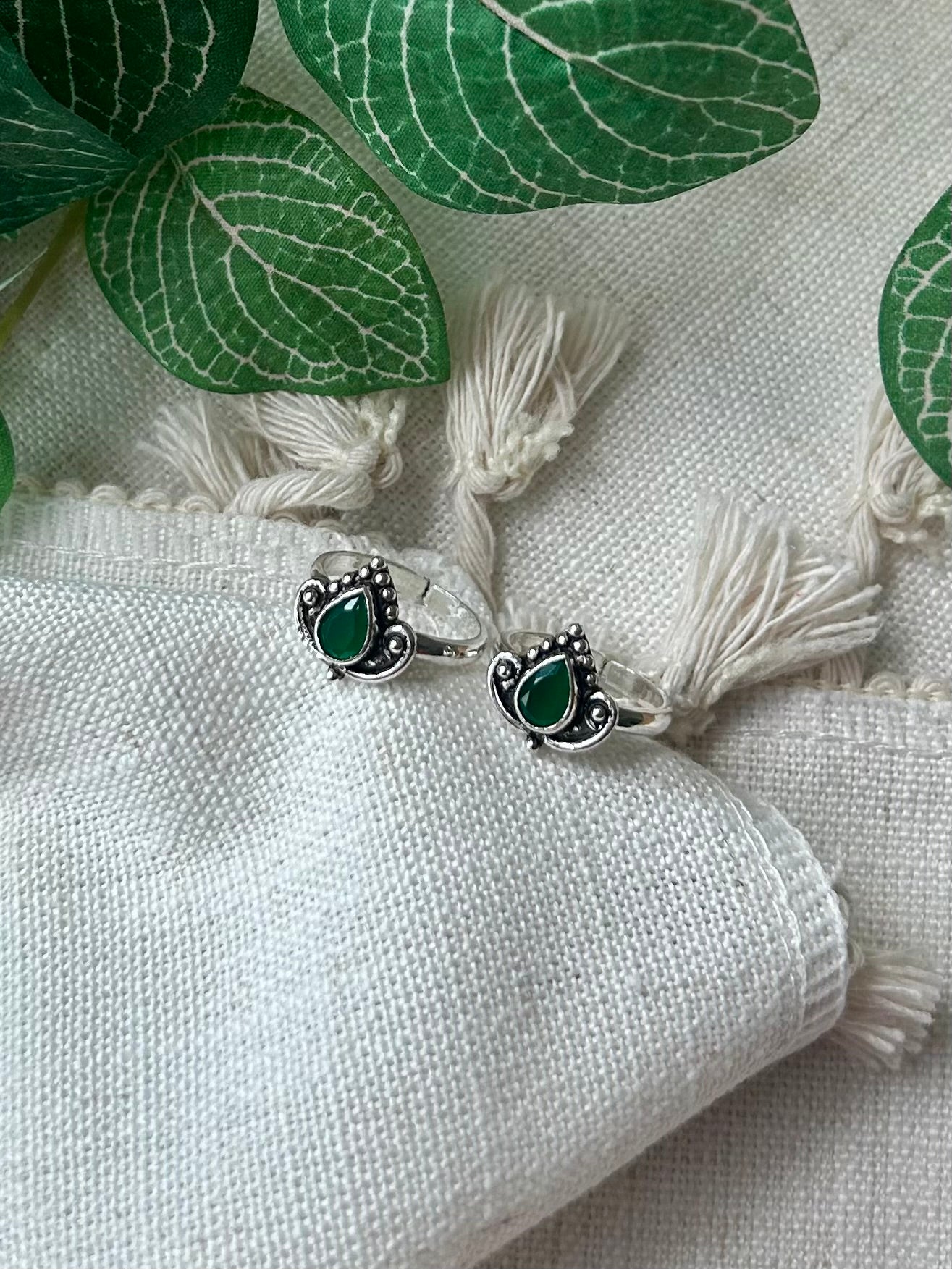 Maadhavi • மாதவி • 925 Silver Toe Rings