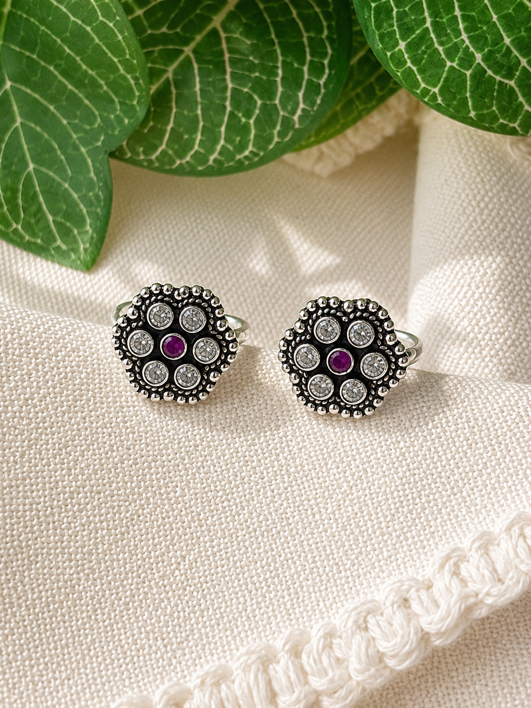 Chandramathi • சந்திரமதி • 925 Silver Toe Rings