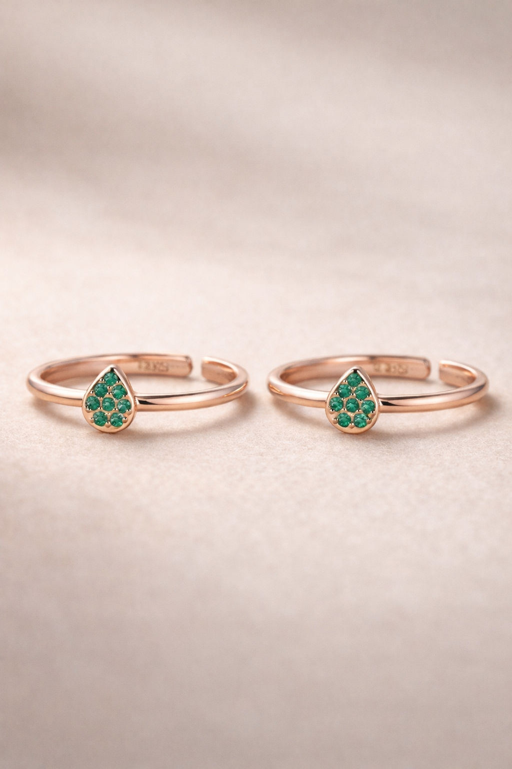 Manisha • மானிஷா • 925 Silver Toe Rings