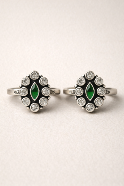 Navvi • நவி • 925 Silver Toe Rings