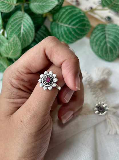 Samandhi • Marigold Toe Ring • 925 Silver