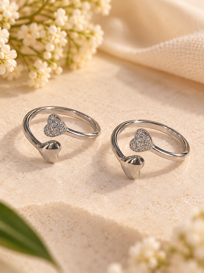Aathirai • ஆதிரை • 925 Silver Toe Rings