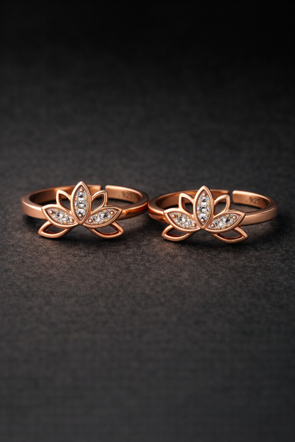 Padhmini • பத்மினி • 925 Silver Toe Rings