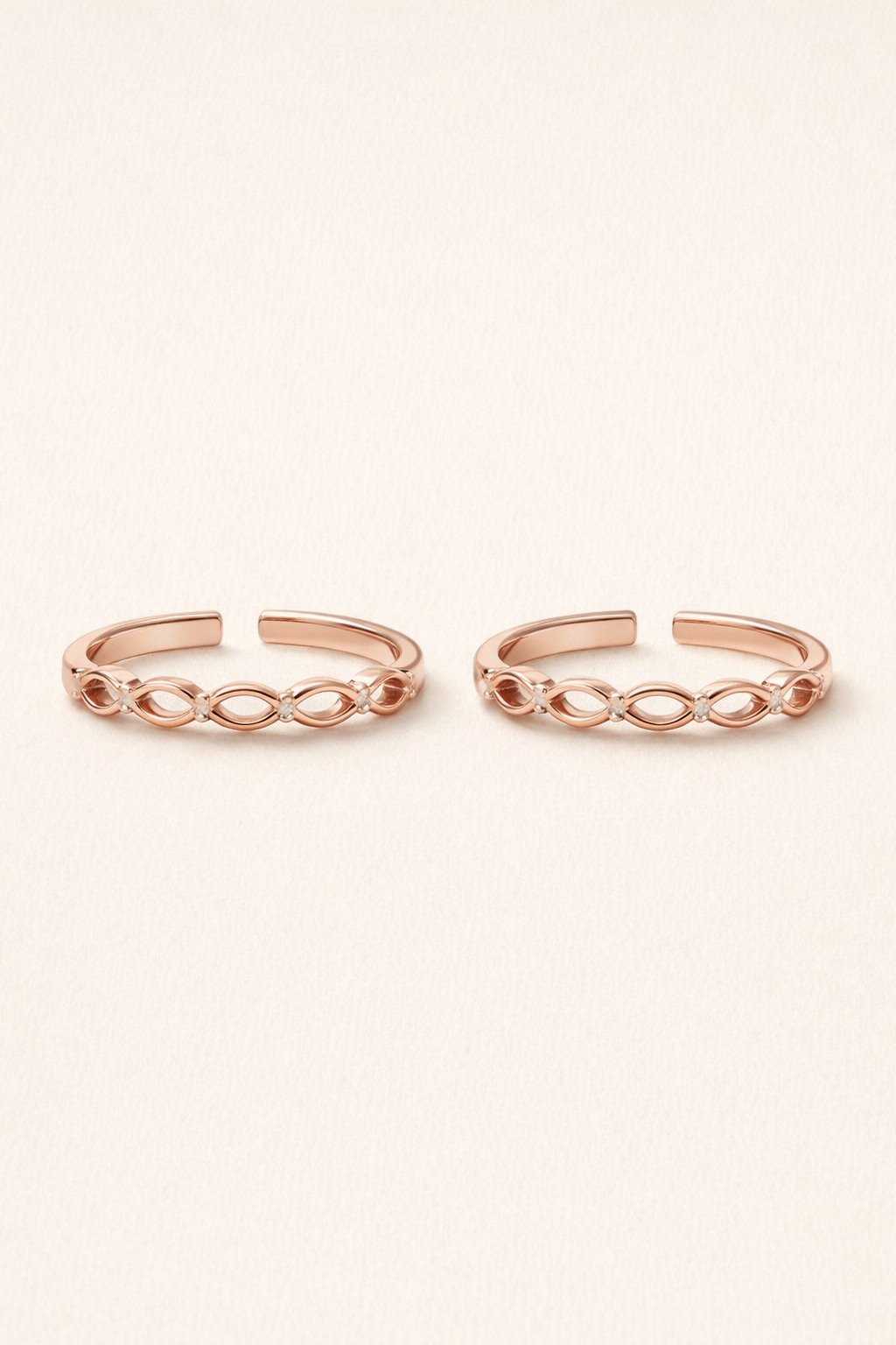 Vizhila • விழிலா • 925 Silver Toe Rings