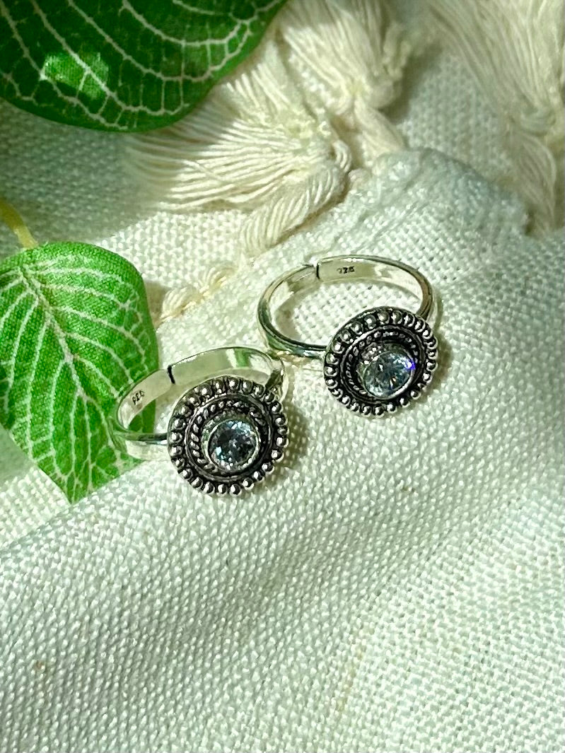 Kanchana • காஞ்சனா • 925 Silver Toe Rings