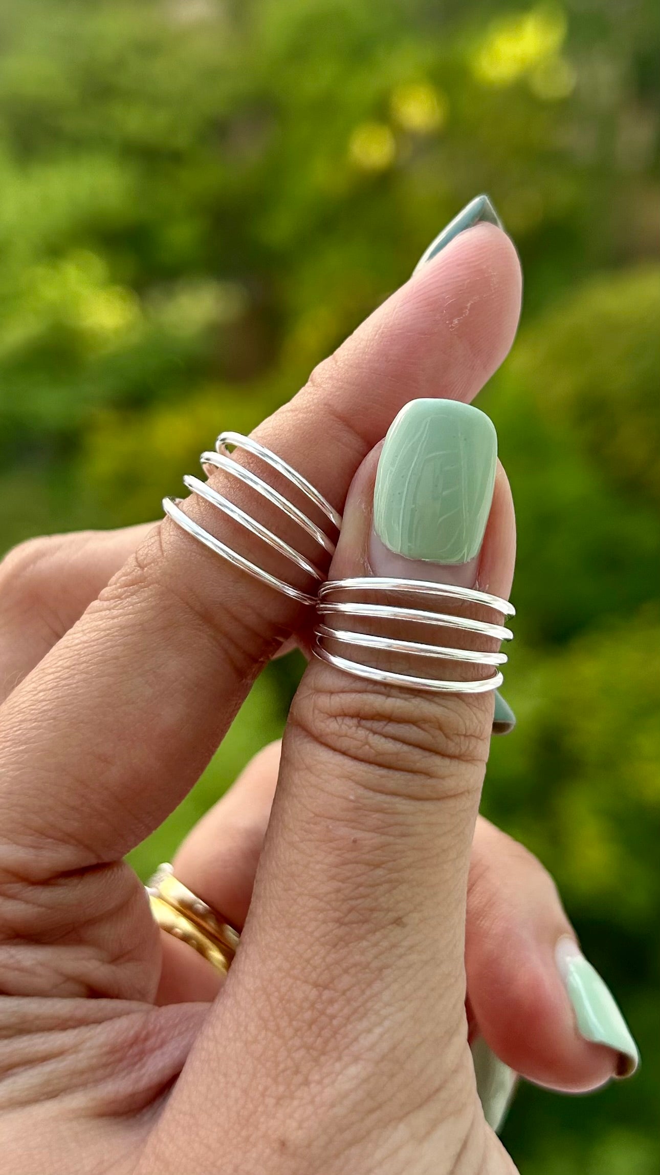 சுழலி, Suzhali - 925 Spiral Silver Metti