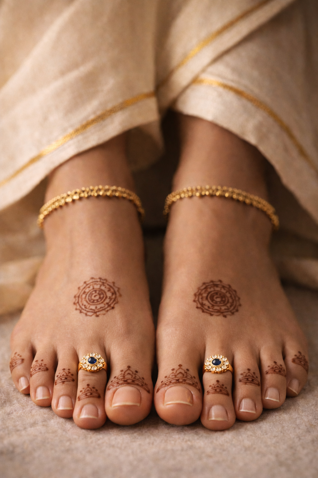 Pragaasi • பிரகாசி • 925 Silver Toe Rings