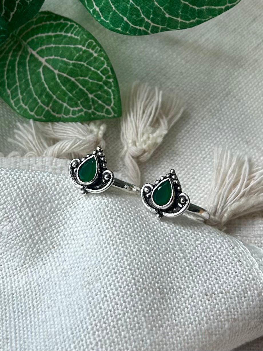 Maadhavi • மாதவி • 925 Silver Toe Rings