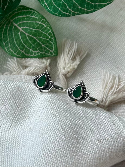 Maadhavi • மாதவி • 925 Silver Toe Rings
