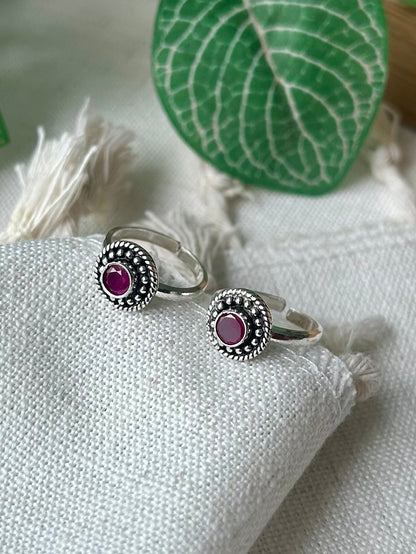 Mridula • மிருதுலா • 925 Silver Toe Rings