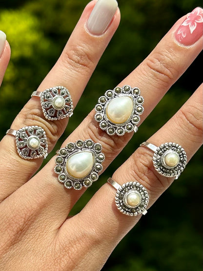 Amritha • அம்ரிதா • 925 Silver Toe Rings