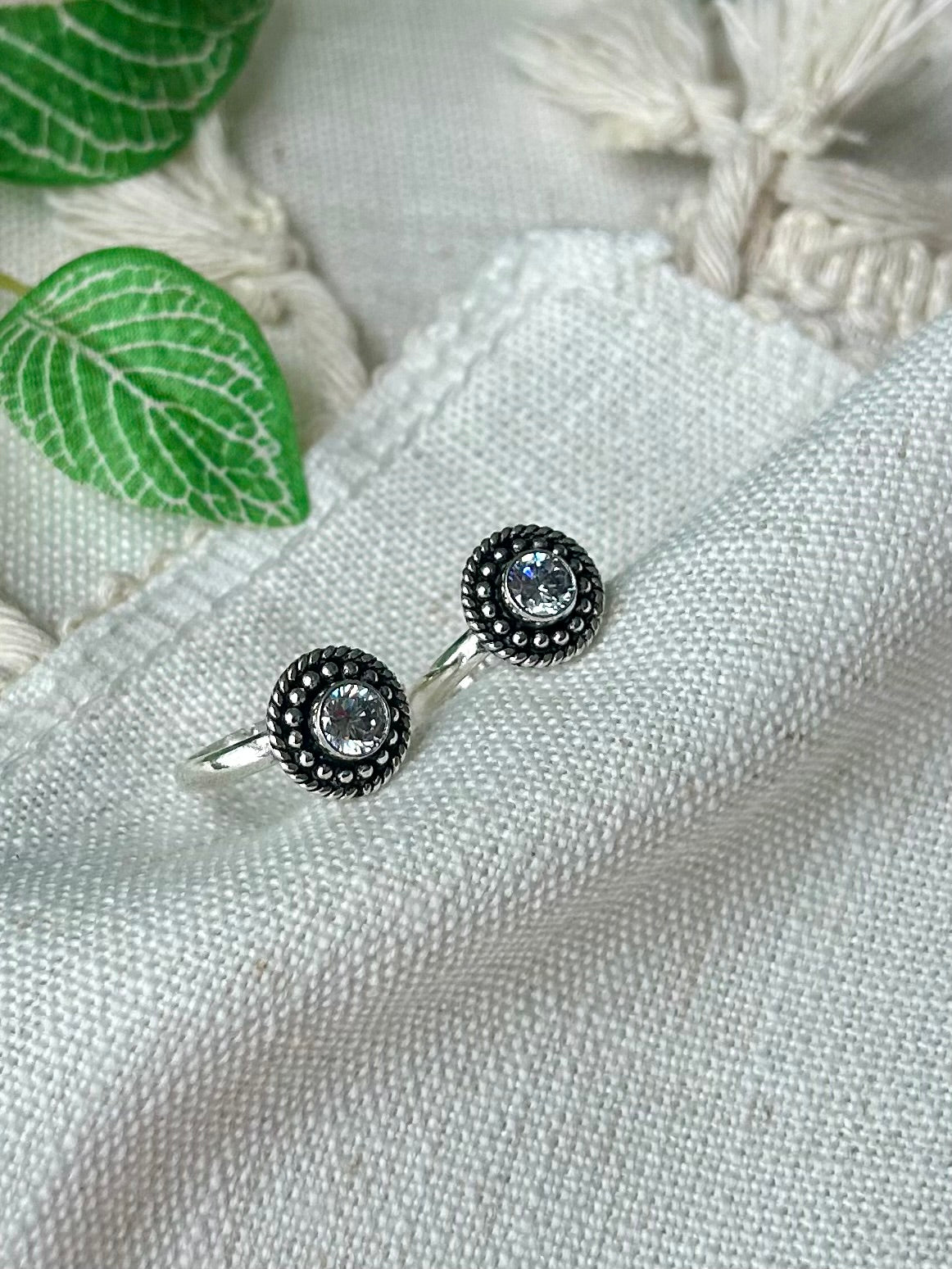 Mridula • மிருதுலா • 925 Silver Toe Rings