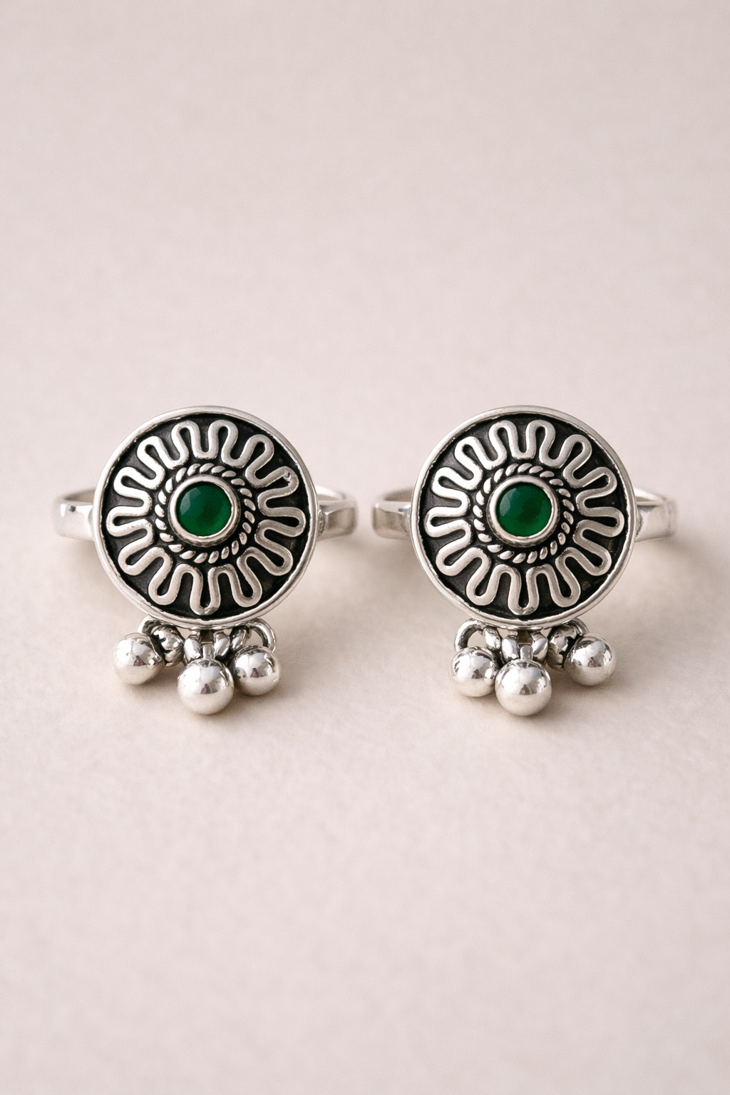 Kathirini • கதிரினி • 925 Silver Toe Rings