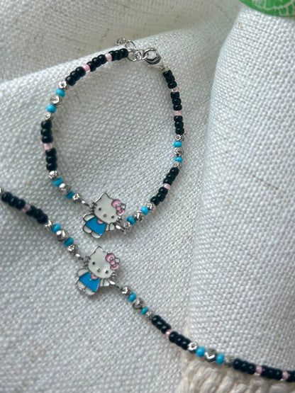 Chinnu • சின்னு • 925 Silver Baby Anklet/Bracelet Pair