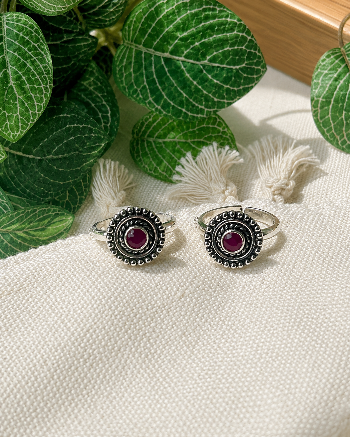 Shakthi • சக்தி • 925 Silver Toe Rings